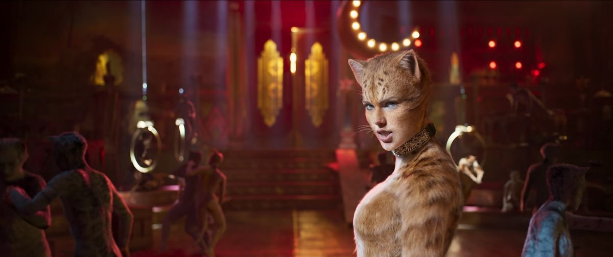 Bombalurina (Swift) casts a sultry look in Cats