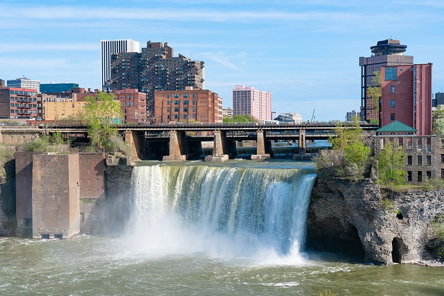 waterfall rochester new york.