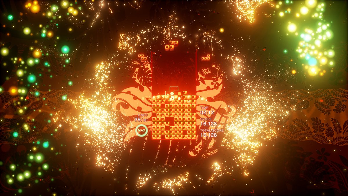 Tetris Effect gameplay