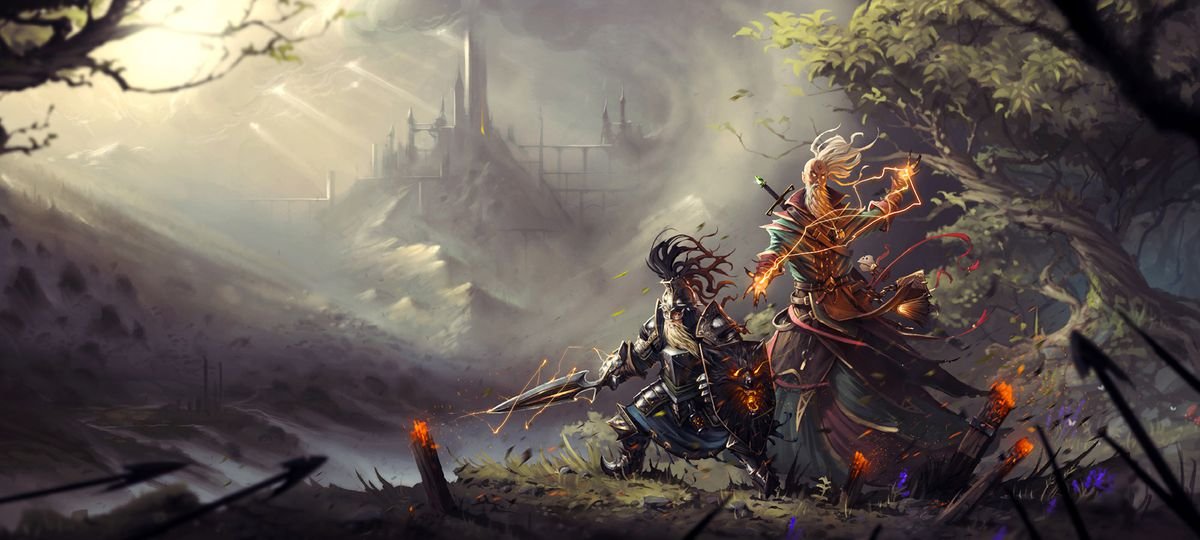 Divinity: Original Sin 2 forest artwork