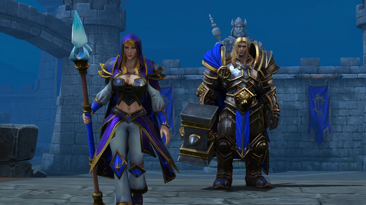 Warcraft 3: Reforged - Jaina Proudmoore abandons Arthas at Stratholme