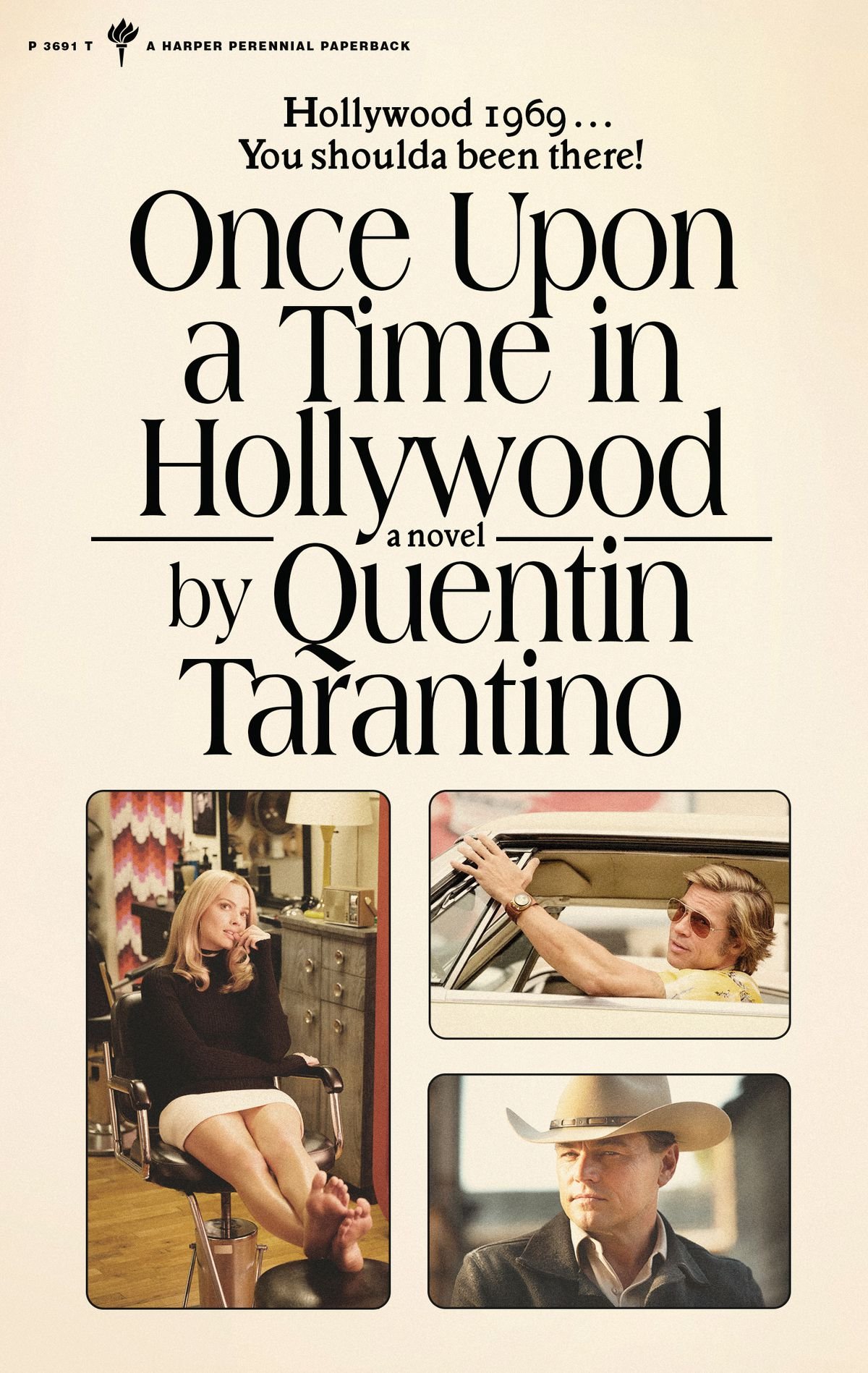 The cover of Quentin Tarantino’s novelization of his 2019 movie Once Upon a Time in Hollywood